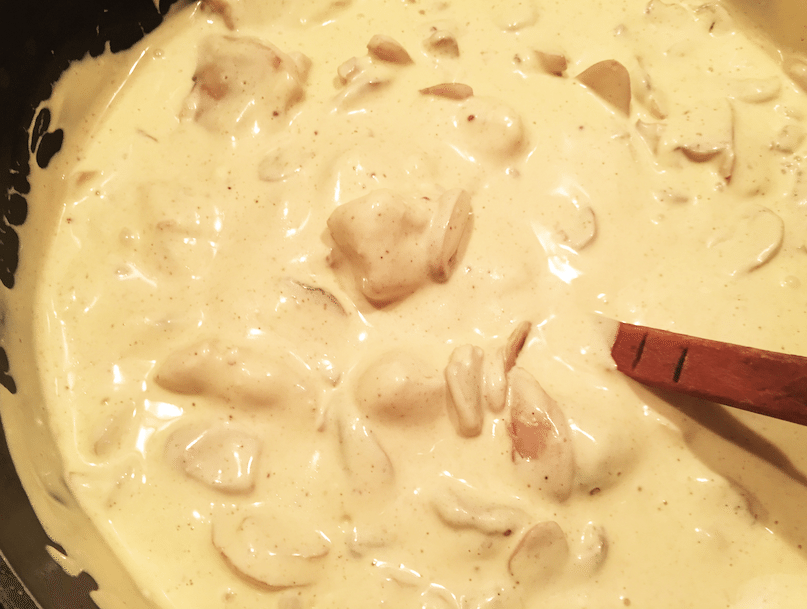 Пиле по дижонски