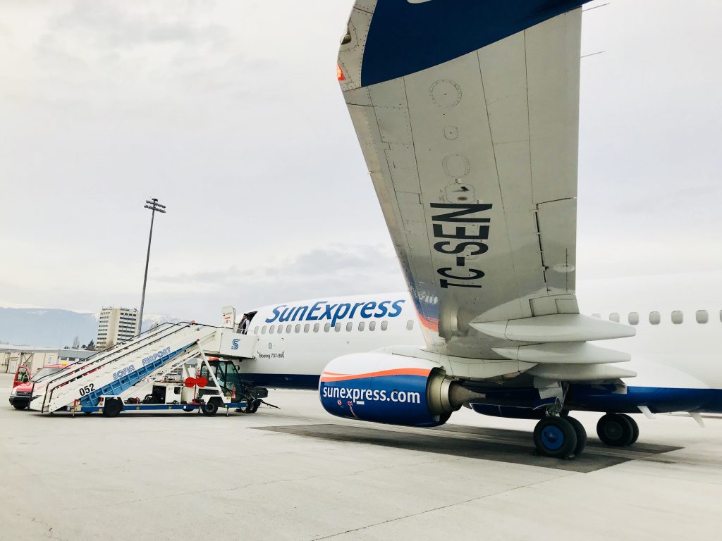 Чартърен самолет SunExpress